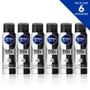 Imagem de Desodorante Antitranspirante Aerosol NIVEA Men Invisible for Black & White 150ml- 6 unidades