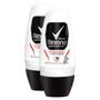 Imagem de Desodorante Antitranspirante Rexona Men Antibacterial + Invisible Roll-on 50ml  Kit com duas unidades