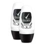 Imagem de Desodorante Antitranspirante Rexona Men Invisible Roll-on 50ml  Kit com duas unidades
