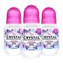 Imagem de Desodorante Crystal Essence Mineral Roll-on 66ml - Pacote com 3 Unidades