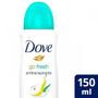 Imagem de Desodorante Dove Go Fresh Pera e Aloe Vera Aerossol Antitranspirante 150ml