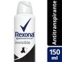 Imagem de Desodorante Feminino Rexona Motionsense Invisible, Aerosol, 1 Unidade Com 150Ml