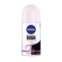 Imagem de Desodorante Feminino Roll-on Invisible Black & White 24h 50ml - Nivea