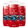 Imagem de Desodorante Old Spice Krakengard Sem Alumínio (90ml) - Kit com 3 Unidades