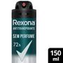 Imagem de Desodorante Rexona Masculino Sem Perfume 150ml