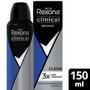 Imagem de Desodorante Rexona Men Clinical Clean Aerosol Antitranspirante 96h 150ml