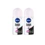 Imagem de Desodorante Roll-On Nivea 50Ml Fem Invisible Clear - Kit 2Un