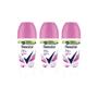 Imagem de Desodorante Roll-On Rexona 50Ml Feminino Powder - Kit C/3Und