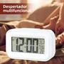 Imagem de Despertador Digital LED com Luz de Fundo, Snooze e Calendário - Relógio de Mesa para Escritório