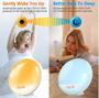 Despertador Wake Up Light com Simulação de Nascer do Sol para Quarto Imagem de Despertador Wake Up Light com Simulação de Nascer do Sol para Quarto