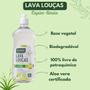 Imagem de Detergente Lava Louças 650ml - Capim Limão Biowash HIPOALERGÊNICO