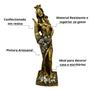 Imagem de Deusa Da Fortuna Dourada - Estatueta Mitológica - Escultura