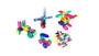 Imagem de Didático brinquedo- 400 peças de montar- pecinhas coloridas infantis-desenvolve coordenação motora-criatividade-brinqued
