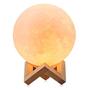 Imagem de Difusor Aromas E Umidificador Lua Cheia 3D Luminária Abajur