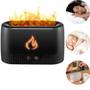 Imagem de Difusor Aromatizador Flame Umidificador Ar Óleos Essenciais spray contínuo confiável
