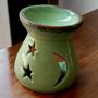 Imagem de Difusor AROMATIZADOR RECHO PORCELANA verde AROMATERAPIA 9 cm