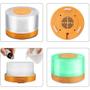 Imagem de Difusor Aromatizador Umidificador de Ar Ultrassônico Purificador Aroma Difusor Portátil Led 300ml