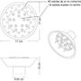 Imagem de Difusor Cachos Universal Para Secador Vários Modelos