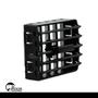 Imagem de Difusor De Ar Central Lateral Vectra 1997 1998 1999 Até 2005 Preto 4 Pçs