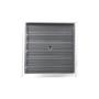 Imagem de Difusor Quadrado 4 Vias 40 X 40 Cm Com Registro Simples
