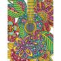 Imagem de Dimensões do kit Color by Number Blooming Guitar Pencil