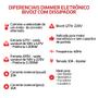Imagem de Dimmer Eletrônico Controlador Bivolt Com Dissipador