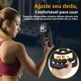 Imagem de Dinamômetro Digital de Mão 265lbs - Testador de Força de Preensão com Tela LCD USB