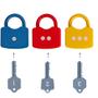 Imagem de Dinhon Kids Learning Locks with Keys Numbers Matching &amp Counting Montessori Educational Toys for Ages 3 yrs+ Boys and Girls Preschool Games Gifts