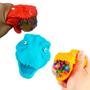 Imagem de Dino Divertido p/ Apertar Anti Estresse Ansiedade Brinquedo bolinha macia