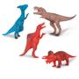 Imagem de Dinossauro Amigo 4 Peças Cores Sortidas Super Toys 291