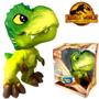 Imagem de Dinossauro Brinquedo Jurassic World Rex Baby Articulado Vinil Original Mattel c/ Som