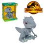 Imagem de Dinossauro Brinquedo Jurassic World Rex Baby Articulado Vinil Original Mattel