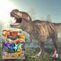 Imagem de Dinossauro Brinquedo Plástico Criança Jurassic Kit 10 Peças