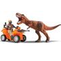 Imagem de Dinossauro Com Boneco Bee Toys 4 Pçs Ref.0574