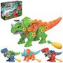 Imagem de Dinossauro Dino Monta E Desmonta Brinquedo  Educativo Colecionável