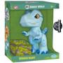 Imagem de Dinossauro Dinos Baby T-rex Jurassic World Mattel 1461 Blue