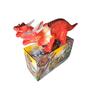 Imagem de Dinossauro Dragão 2 Cabeças Vermelho Com Som E Luz 99 Toys