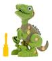 Imagem de Dinossauro Monta Desmonta Ferramenta Brinquedo Infantil Verde