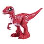 Imagem de Dinossauro Raptor Vermelho Robô Alive Anda e Morde - Candide