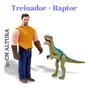 Imagem de Dinossauro Rex + Boneco Treinador 30cm Brinquedo Infantil