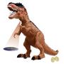 Imagem de Dinossauro T-rex Bota Ovo Anda Emite Luz E Som Menino - Bee Toys