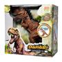 Imagem de Dinossauro Tiranossauro Rex 26cm Com Luz E Som DMT4725 - DM Toys