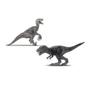 Imagem de Dinossauro Tiranossauro Rex Com Som + 2 Dinossauros Pequenos
