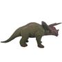 Imagem de Dinossauro Triceratops Brinquedo Grande 33 Cm Vinil Macio Bee Toys