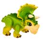 Imagem de Dinossauro Triceratops Verde Articulado Dinos Baby Original Pupee