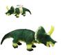 Imagem de Dinossauro Triceratops Vinil Emborrachado com Muito Realismo 15x9x35 cm