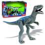 Imagem de Dinossauro Velociraptor 30 cm Em Vinil Com Som Adijomar 0860