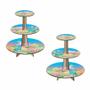 Imagem de Dinossauros Bebês Cute Kit 2 Baleiros Com 6 Displays De Mesa