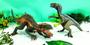 Imagem de Dinossauros na Jaula Duplo com Movimento Picapau com 2 Dinossauros Brinquedo Infantil Recreativo