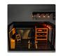 Imagem de Diorama Expositor Garagem Cenário Oficina De Reparo Para Miniatura Escala 1/24 Com Iluminação Led